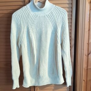 NWOT - J.Crew Rollneck Fisherman Sweater - M